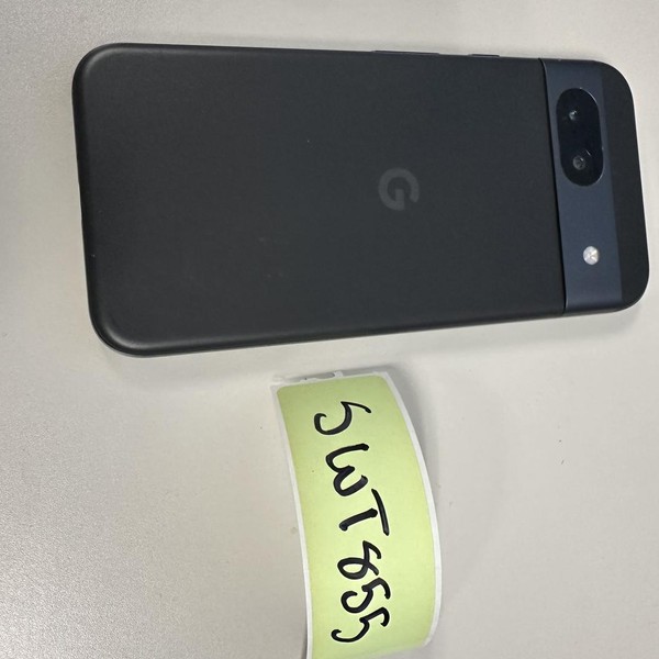 Google Pixel 8a - Unlocked, 128 GB, Obsidian, 8 GB, GKV4X, Sub-6 5G