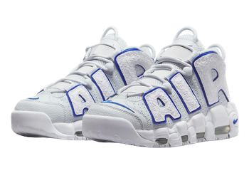 Nike Air More Uptempo Embossed White Royal Blue for sale
