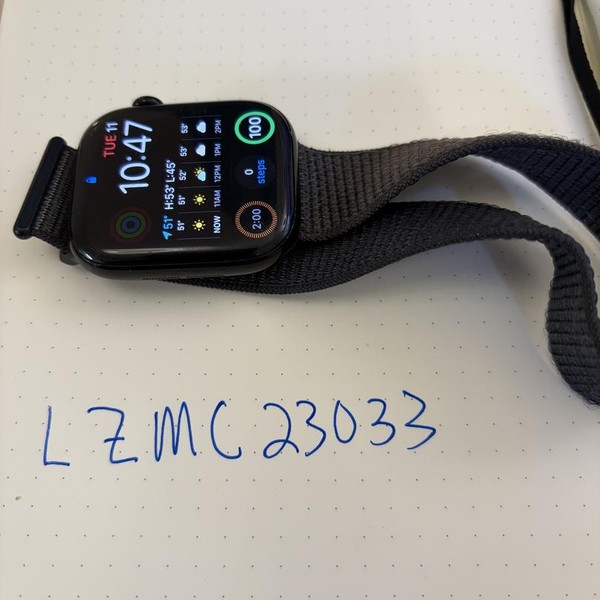 Apple Watch Series 10 42mm - Verizon, Black, A3001 - Cellular, Aluminum