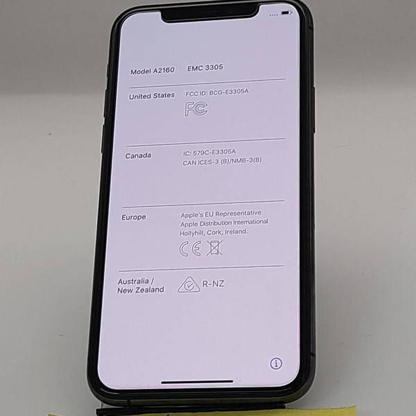 Apple iPhone 11 Pro - Unlocked, 64 GB, Gray, A2160