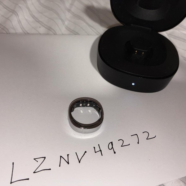 RingConn Smart Ring Gen 2 - Silver, Size 9