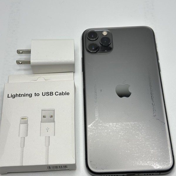 Apple iPhone 11 Pro Max - Unlocked, 256 GB, Gray, A2161