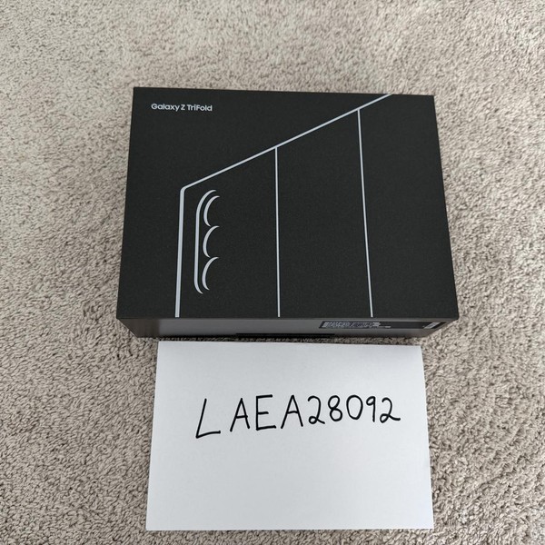 Galaxy Z Trifold - Unlocked, 512 GB, Crafted Black, 16 GB, SM-F968U1