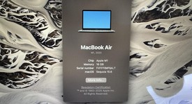 Good
													MacBook Air 2020 - 13" - Apple M1, Silver, 1 TB, 16 GB, photo 3 of 9
