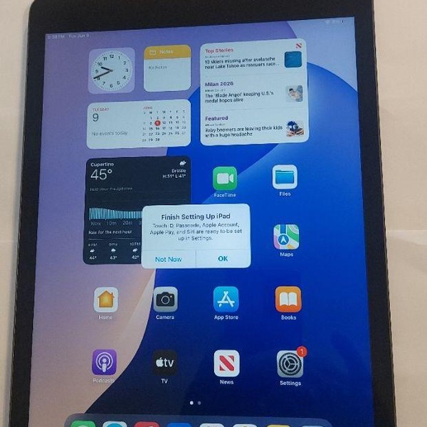 Apple iPad (9th Gen) - Unlocked, 64 GB, Gray, A2603