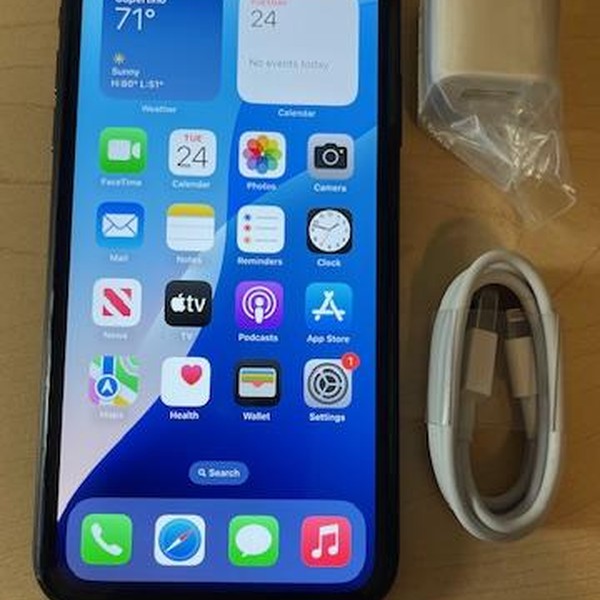 Apple iPhone Xr - Unlocked, 64 GB, Black, A1984