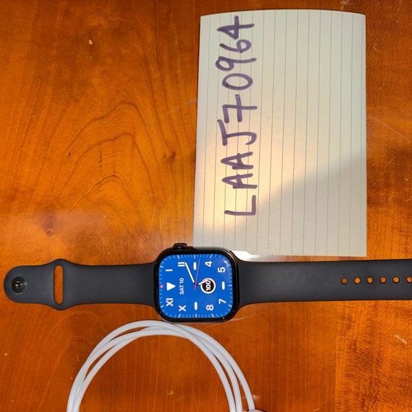 Apple Watch Series 10 46mm - Black, A2999 - GPS, Aluminum