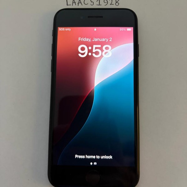 Apple iPhone SE 2nd Gen 2020 - Unlocked, 128 GB, Black, A2275