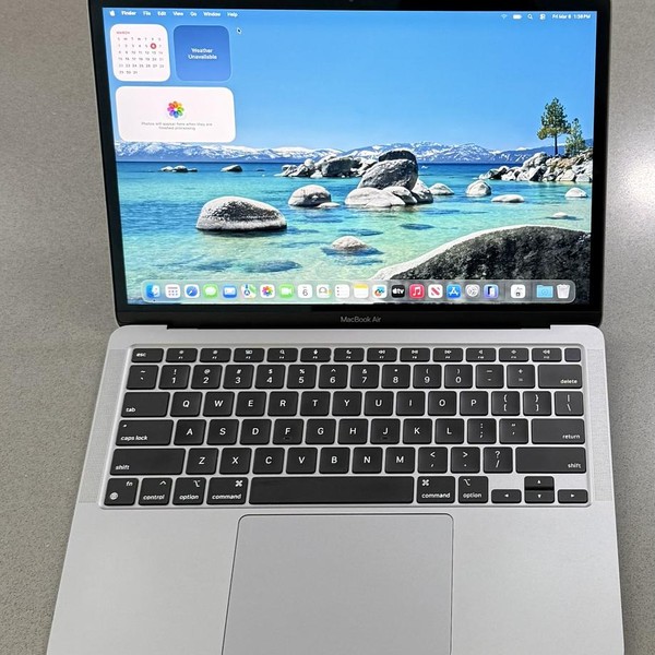 MacBook Air 2020 - 13 inch - 256 GB, Gray, 8 GB, Apple M1