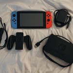 Good Nintendo Switch - 32 GB, Red & Blue