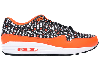 Nike Air Max 1 Just Do It Pack Black Orange for sale