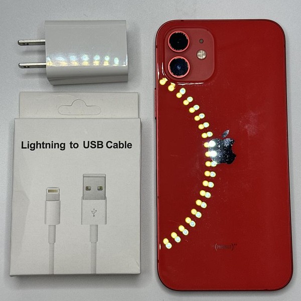 Apple iPhone 12 - Unlocked, 64 GB, Red, A2172