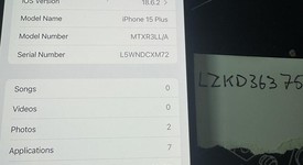 Good
													Apple iPhone 15 Plus - T-Mobile, Black, 128 GB, A2847, photo 2 of 5