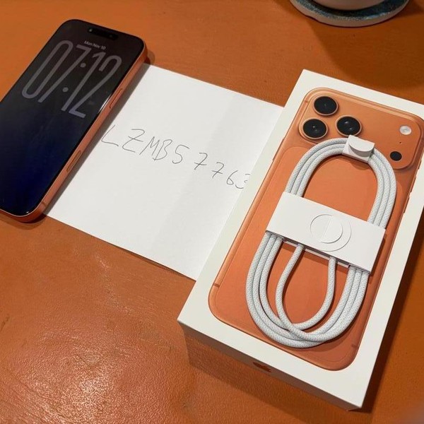 Apple iPhone 17 Pro Max - Unlocked, 1 TB, Cosmic Orange, A3257