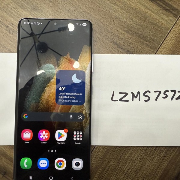 Samsung Galaxy S21 Ultra 5G - Unlocked, 128 GB, Silver, 12 GB, SM-G998U1