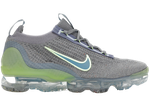  Nike Air VaporMax 2021 FK Particle Grey Liquid Lime