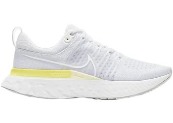 Nike React Infinity Run Flyknit 2 Platinum Tint Light Citron (Women's) for sale
