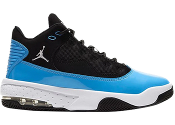 Jordan Max Aura 2 Black White University Blue (GS) for sale