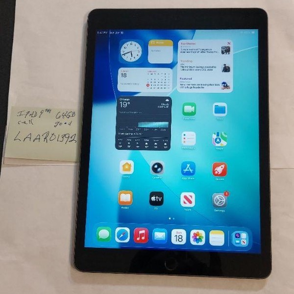 Apple iPad 9th Gen - Unlocked, 64 GB, Gray, A2603