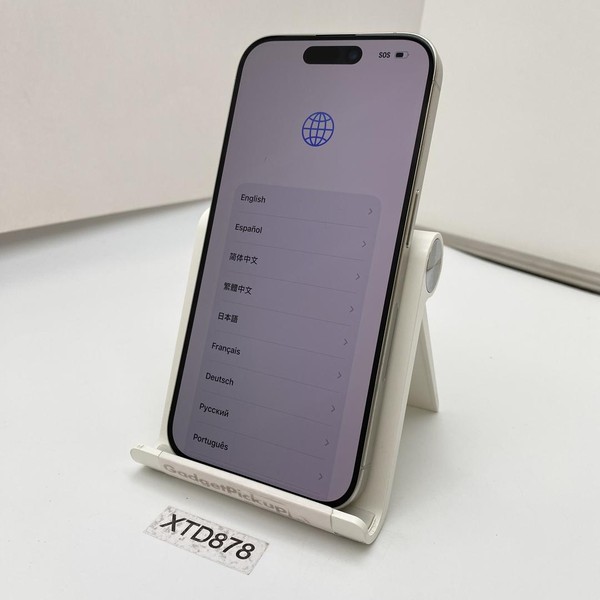 Apple iPhone 15 Pro - Unlocked, 256 GB, White, A2848