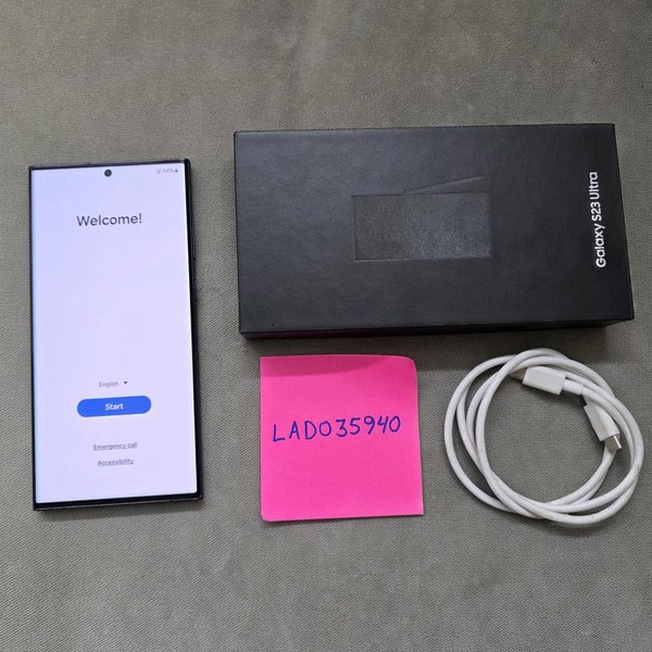 Samsung Galaxy S23 Ultra - Verizon, 512 GB, Black, 12 GB, SM-S918U