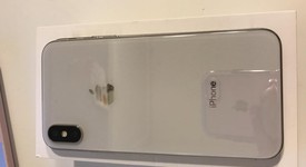 Good
													Apple iPhone X - Unlocked, Silver, 64 GB, A1865, photo 5 of 12