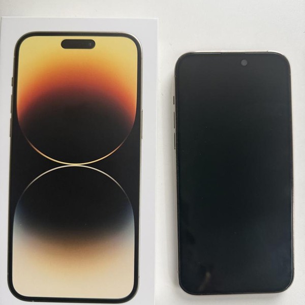 Apple iPhone 14 Pro Max - Unlocked, 128 GB, Gold, A2651