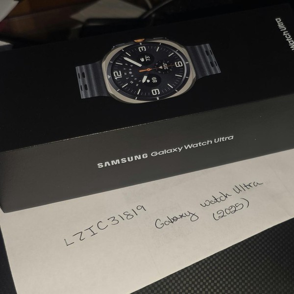 Samsung Galaxy Watch Ultra (2025) - Unlocked, Titanium Silver, SM-L705, 47mm