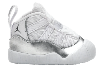Jordan 11 Crib Bootie White Platinum (I) for sale