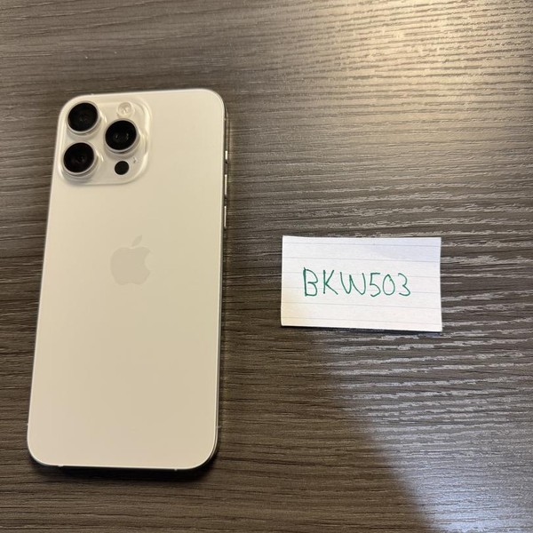 Apple iPhone 15 Pro Max - Unlocked, 256 GB, White, A2849