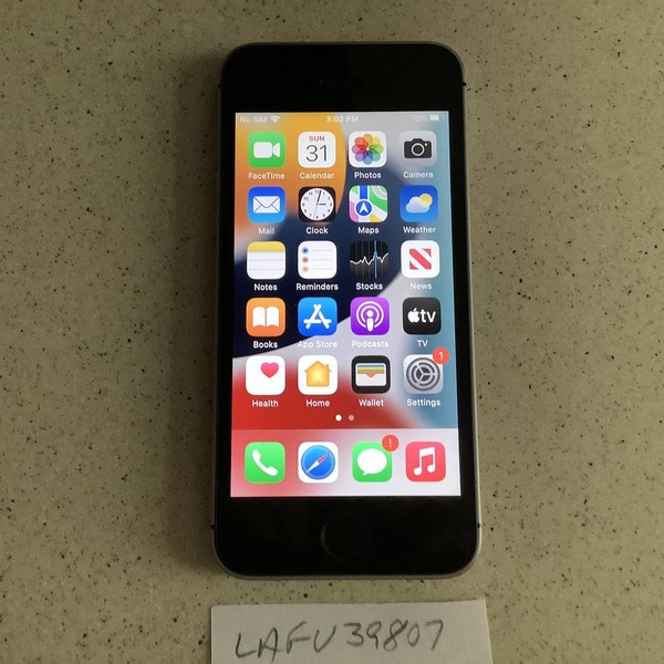 Apple iPhone SE 1st Gen 2016 - Unlocked, 16 GB, Grey, A1662