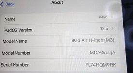 Mint
													Apple iPad Air 11" (M3) 2025 - Wi-Fi, Purple, 128 GB, A3266, photo 4 of 9