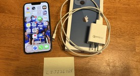 Good
													Apple iPhone 13 - Unlocked, Blue, 128 GB, A2482, photo 1 of 8