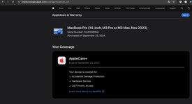 Mint
													MacBook Pro Late 2023 (M3) - 14" - Apple M3 Pro 12-core, Black, 1 TB, 18 GB, 18-core GPU, photo 2 of 7