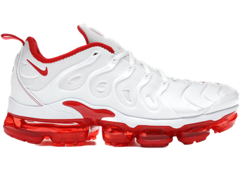 Nike Air VaporMax Plus White Red for sale