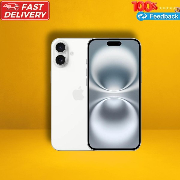 Apple iPhone 16 Plus - Unlocked, 128 GB, White, A3082