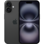 Apple iPhone 16 - Unlocked, Black, 128 GB, A3081