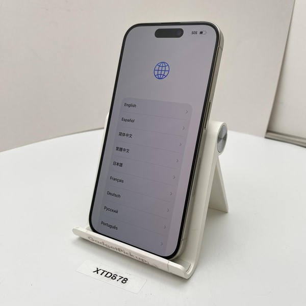 Apple iPhone 15 Pro - Unlocked, 256 GB, White, A2848