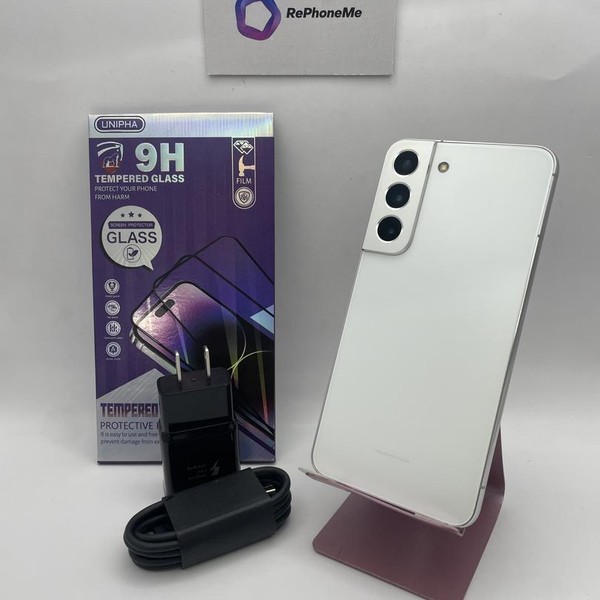 Samsung Galaxy S22 - Unlocked, 256 GB, White, 8 GB, SM-S901U1