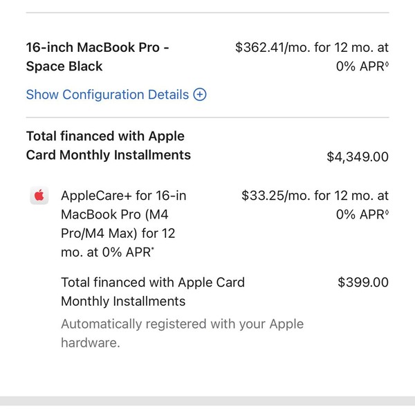 MacBook Pro 2024 - 16 inch - 1 TB, Space Black, 48 GB, Apple M4 Max 16-core