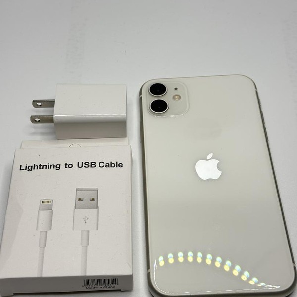 Apple iPhone 11 - Unlocked, 64 GB, White, A2111