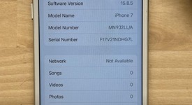 Good
													Apple iPhone 7 - Unlocked, Silver, 128 GB, A1778, GSM, photo 4 of 11