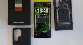 Good
													Samsung Galaxy S23 Ultra - Unlocked, Red, 256 GB, 8 GB, SM-S918U1, photo 1 of 6