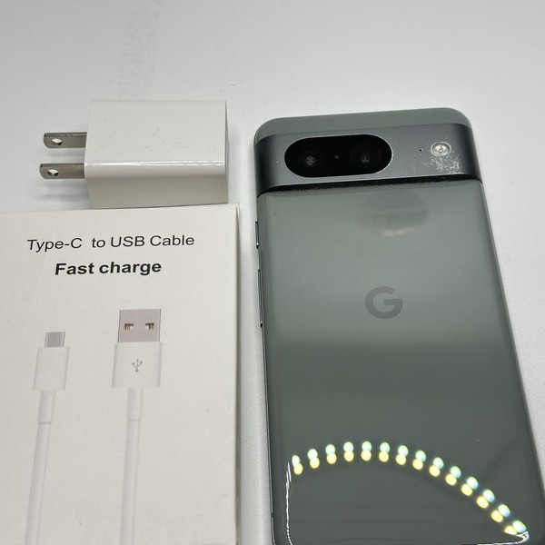 Google Pixel 8 - Unlocked, 128 GB, Hazel, 8 GB, G9BQD, Sub-6 5G