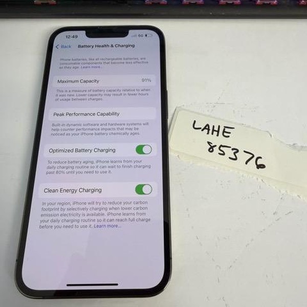 Apple iPhone 13 Pro - Unlocked, 128 GB, Graphite, A2483
