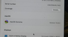 Good
													MacBook Air 2019 - 13" - I5, Gray, 128 GB, 8 GB, photo 3 of 9