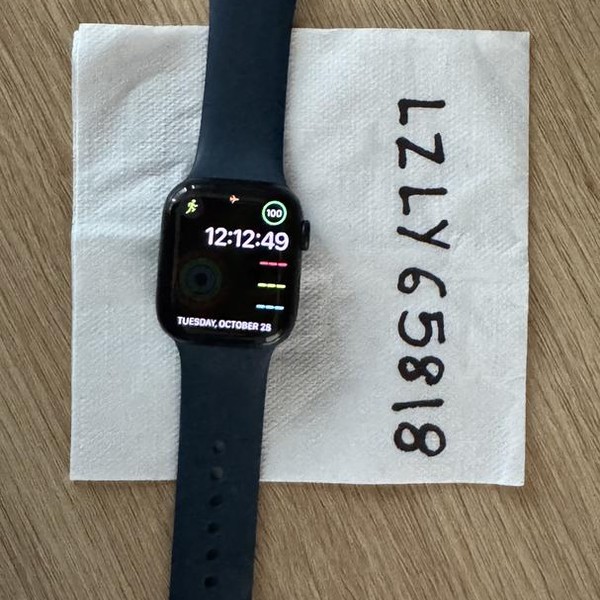 Apple Watch Series 7 41mm - Blue, A2473 - GPS, Aluminum