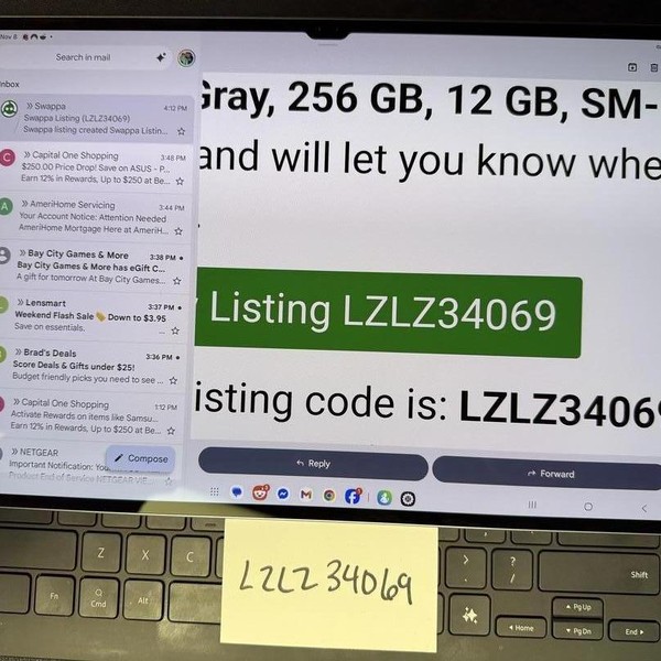 Samsung Galaxy Tab  S10 Ultra - Wi-Fi, 256 GB, Moonstone Gray, 12 GB, SM-X920