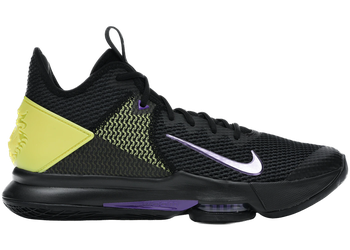 Nike LeBron Witness 4 Black/Opti Yellow for sale