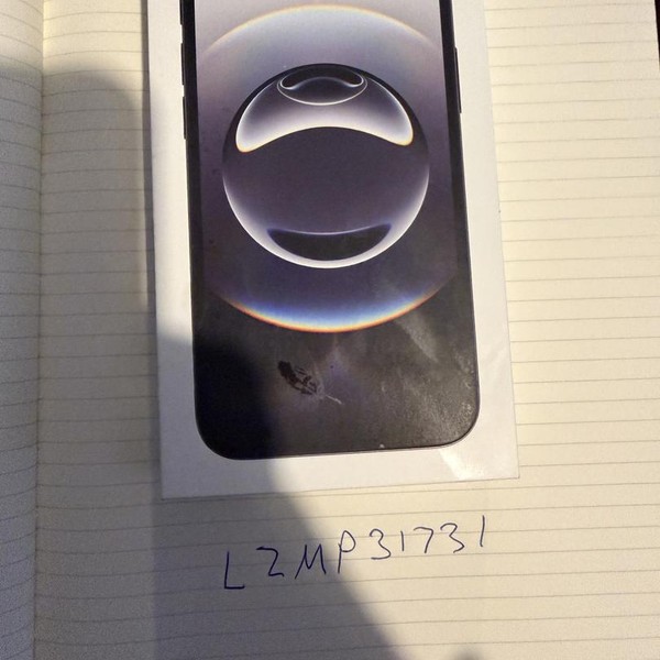 Apple iPhone 16e - T-Mobile, 128 GB, Black, A3212